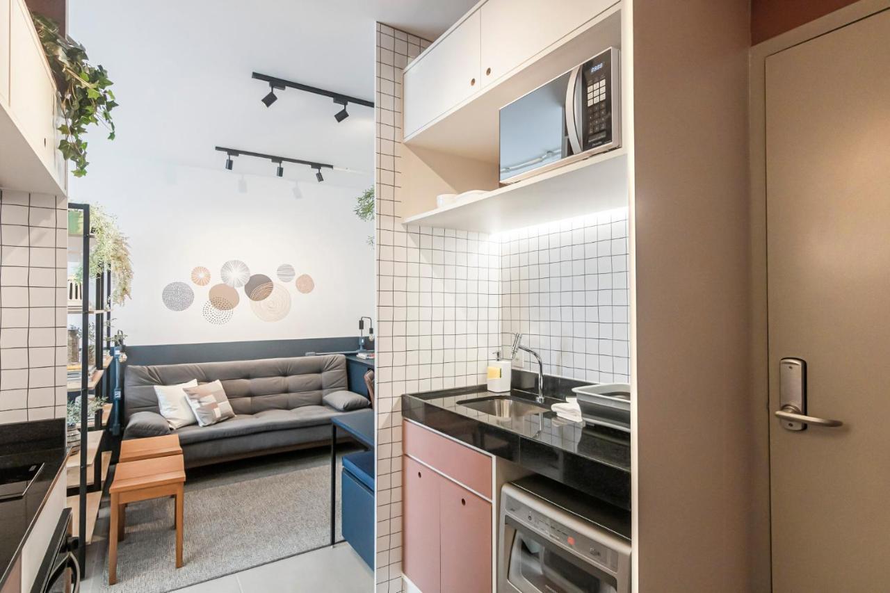 Studio Charme Vila Mariana Com Lava Loucas Leilighet São Paulo Eksteriør bilde