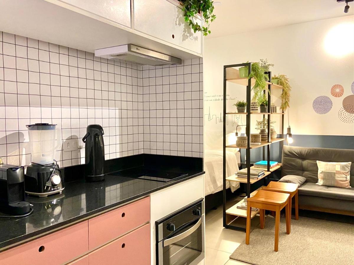 Studio Charme Vila Mariana Com Lava Loucas Leilighet São Paulo Eksteriør bilde